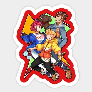 Tazmily Cool Kids Sticker